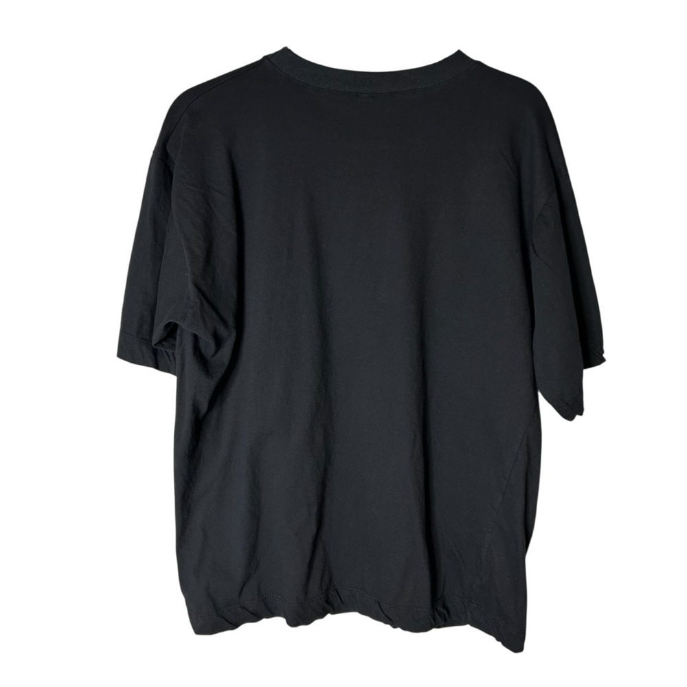 Vintage‎ 90s Abstract Art Graphic Tee Black White Modern Art T-Shirt Large - Picture 4 of 8